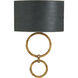 Bolebrook 1 Light 17 inch Gold Leaf ADA Wall Sconce Wall Light
